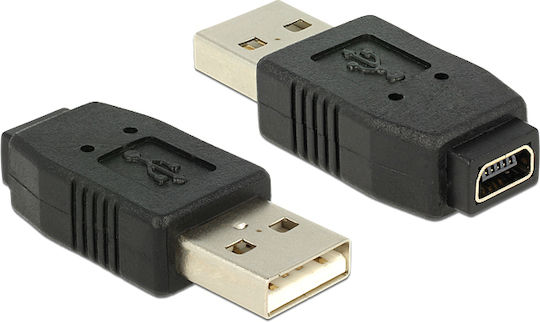 DeLock Converter USB-A male to USB-C female 1pcs 60002