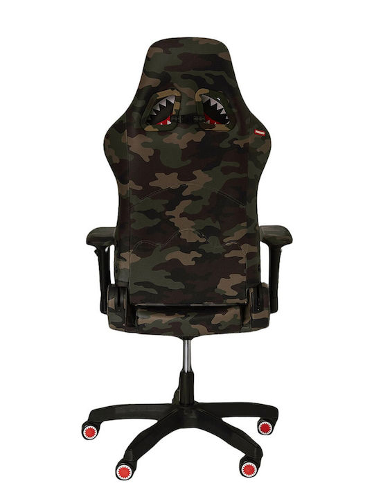 Sprayground Camo Shark Künstliches Leder Schwarze
