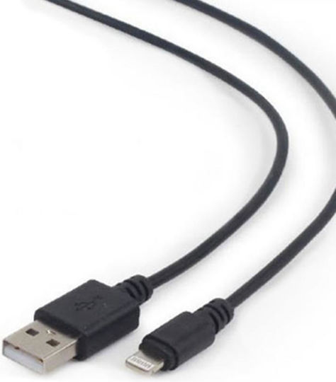 Cablexpert USB-A zu Lightning Kabel Schwarz 3m (CC-USB2-AMLM-10)