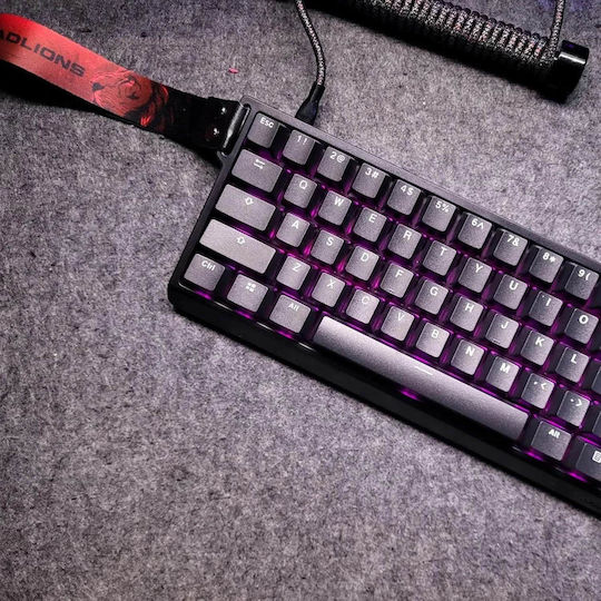 Madlions Professional MAD 60 HE RGB - 1K Gaming Mechanical Keyboard 60% with Magnetic switches and RGB lighting (English US) White