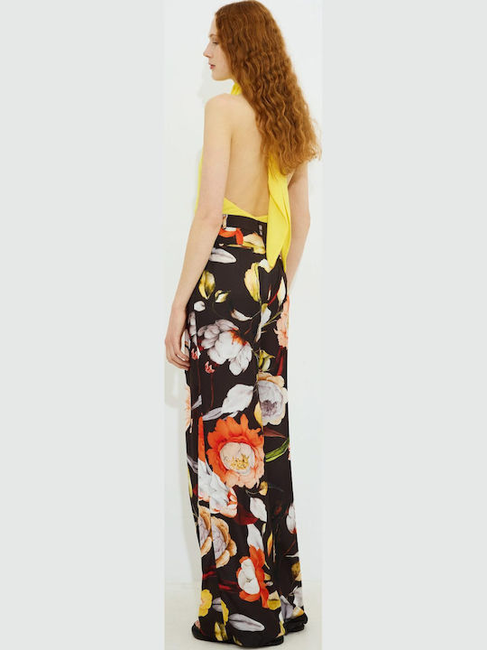 Γυναικεία Ψηλόμεση Παντελόνα Floral Floral