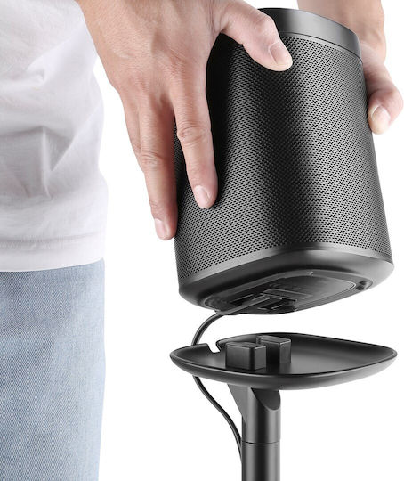 Maclean Energy Suport difuzor pardoseală Mount Standing to the Sonos Play 1 (Bucată) în culoarea Negru MC-841