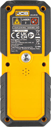 JCB Laser Distance Meter LDM-80 with Range up to 80m