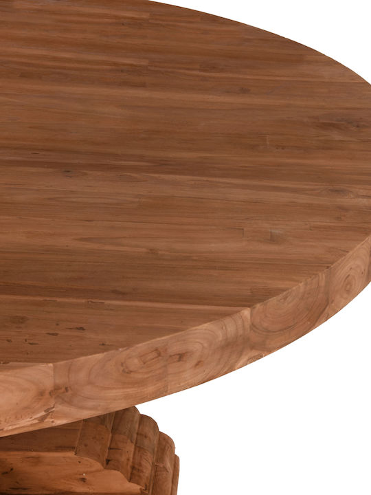 Provence Rotund Masă Sala de mese din Lemn Masiv 150x150x76buc