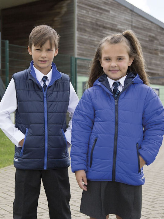 Kinderjacken & Winterjacken Casual Ärmellos Kurze mit Futter Marineblau/Royal
