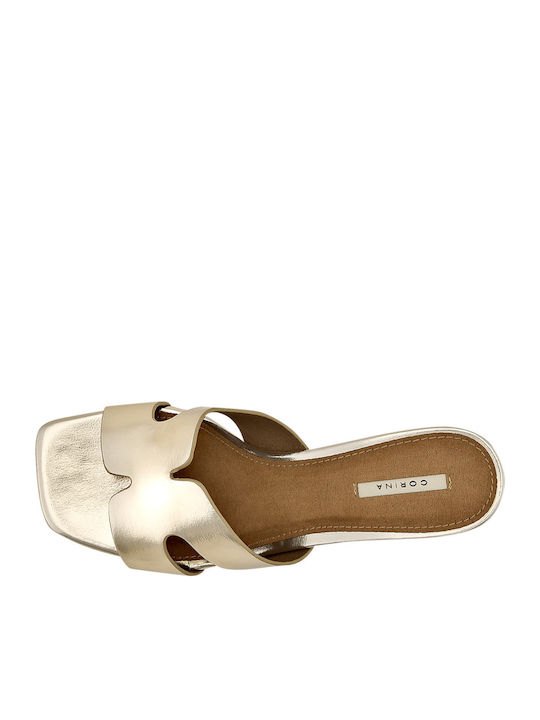 Leather Sandals Gold