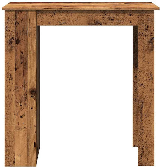 Table Bar Wooden Coffee 102x50x103.5cm