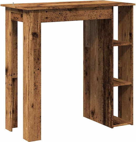 Table Bar Wooden Coffee 102x50x103.5cm