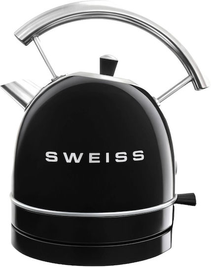 Sweiss Βραστήρας 1.8lt 2200W Μαύρος