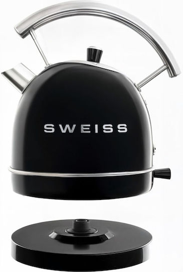 Sweiss Βραστήρας 1.8lt 2200W Μαύρος