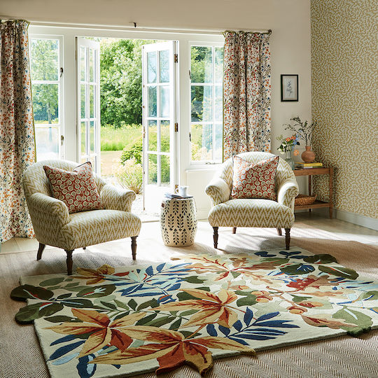 Sanderson Covor Rectangular Roșcat maro
