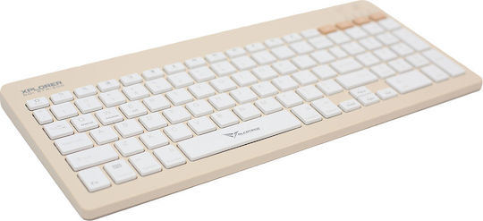 Alcatroz XPLORER GO! Wireless Bluetooth Keyboard Only for Tablet English US Sand
