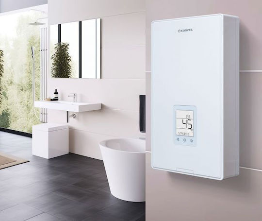 Kospel Wall Mounted Inverter Electric Three-Phase Instant Water Heater for Central Installation 24kW