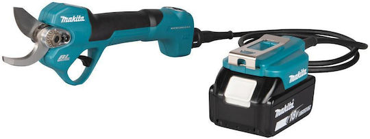 Makita Pruning Shears Brushless 18V with 1 Battery & Maximum Cutting Diameter 30mm