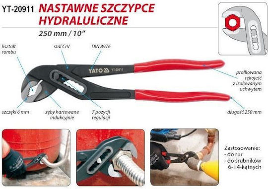 Yato Γκαζοτανάλια 250mm