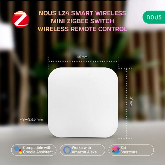 Nous Buton Inteligent Wi-Fi Bluetooth & ZigBee