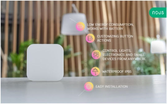 Nous Buton Inteligent Wi-Fi Bluetooth & ZigBee