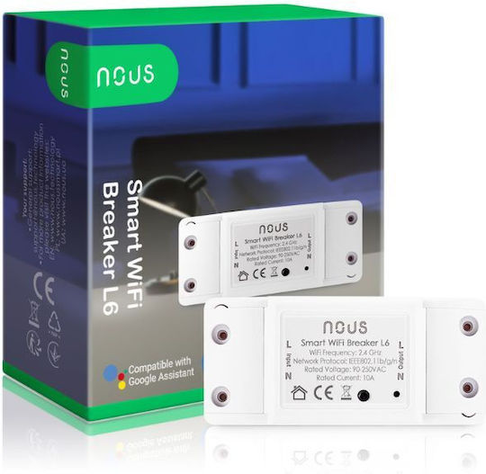 Nous Smart Switch Wi-Fi 10A
