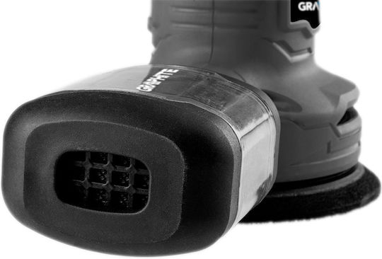 Graphite Έκκεντρο Τριβείο 125mm Ρεύματος 300W με Ρύθμιση Ταχύτητας και με Σύστημα Αναρρόφησης