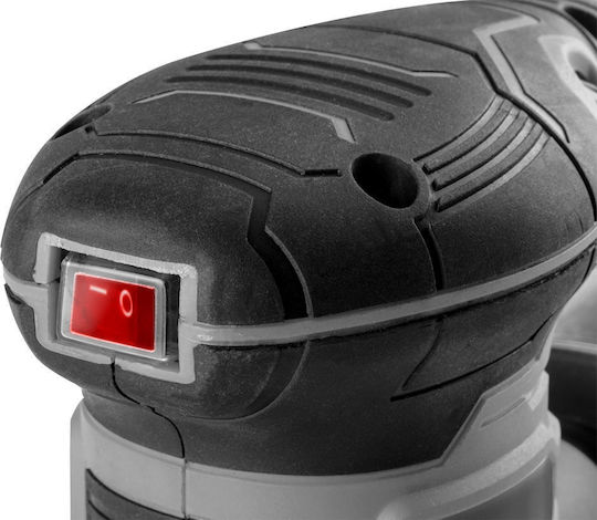 Graphite Έκκεντρο Τριβείο 125mm Ρεύματος 300W με Ρύθμιση Ταχύτητας και με Σύστημα Αναρρόφησης