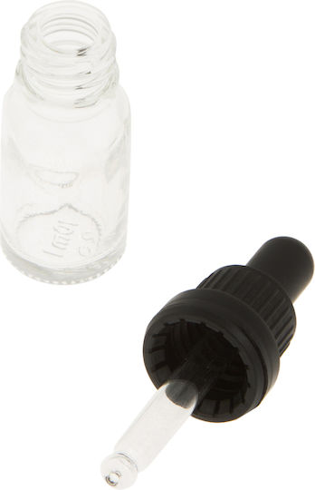 Little Bottle from Glass with Dropper 10ml (1pcs)