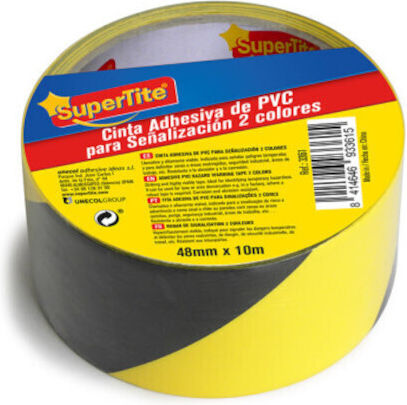 Supertite Αυτοκόλλητη Ταινία Σήμανσης από Πλαστικό Μήκους 10μ.