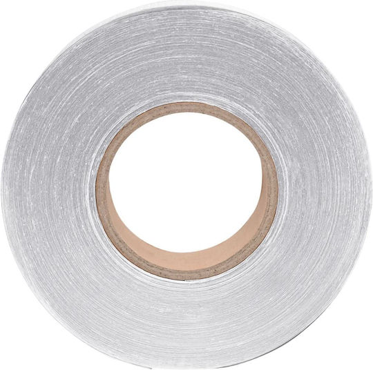 vidaXL Self-Adhesive Reflective Tape Made of Plastic in White Colour 50m x 5cm