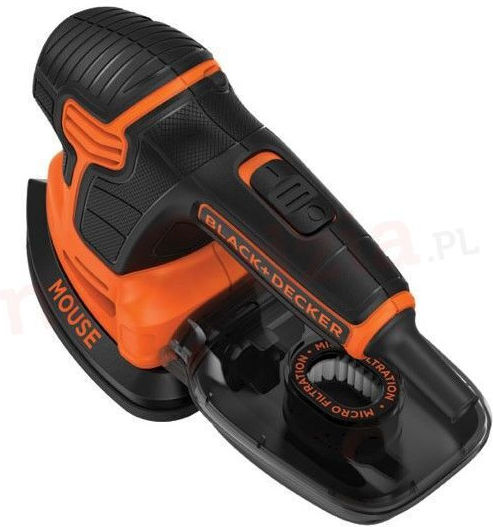 Black & Decker KA2500K-QS Electric Delta Sander 120W with Suction System KA2500K