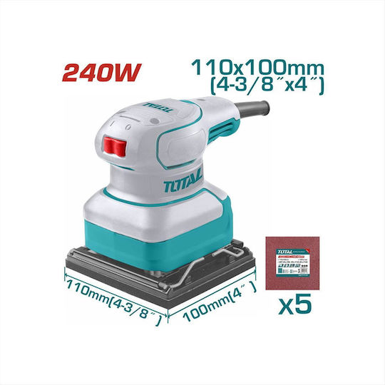 Total Παλμικό Τριβείο Χούφτας 240W
