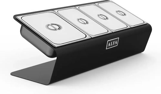 Alfa Forni Σκεύος Gastronorm Ανοξείδωτο GN1/9