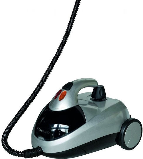 Clatronic Steam Cleaner 4bar with Wheels and Stick Handle