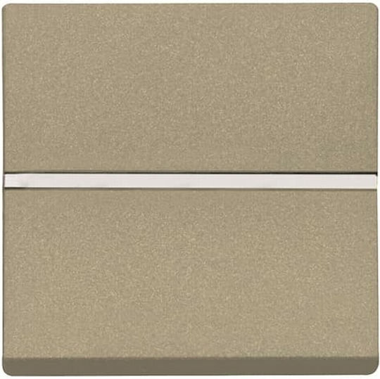 Abb Knopf Glocke in Gold Farbe 702312