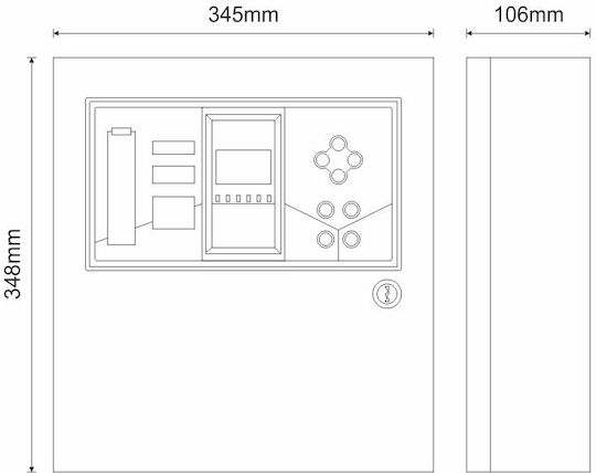 Olympia Electronics Fire Detection Panel 16 Zones