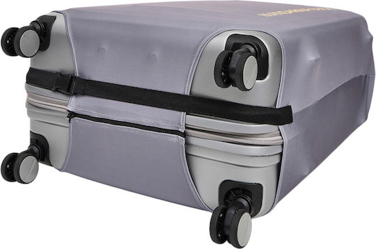 Mandarina Duck Cover L Elastischer Kofferüberzug Grau Abmessungen cm 75x49x31