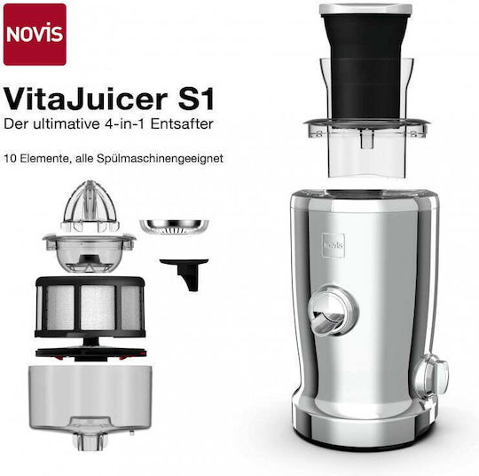 Novis VitaJuicer Storcător De Fructe 240W Argintiu