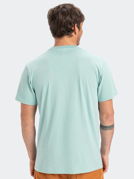 Quiksilver T-shirt Τιρκουάζ