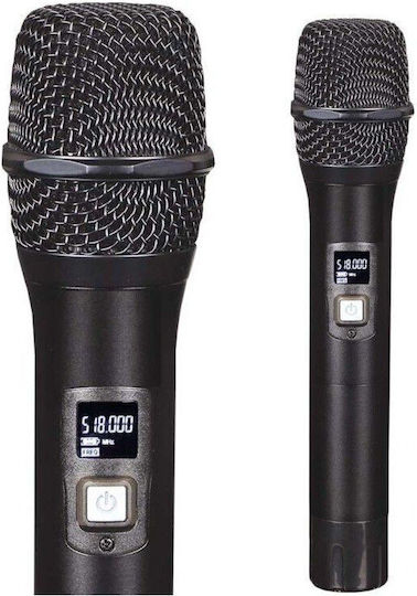 DNA Stage Vocal Комплект Безжично Микрофон с Bluetooth Ръчно изработено за Вокали в Черен Цвят