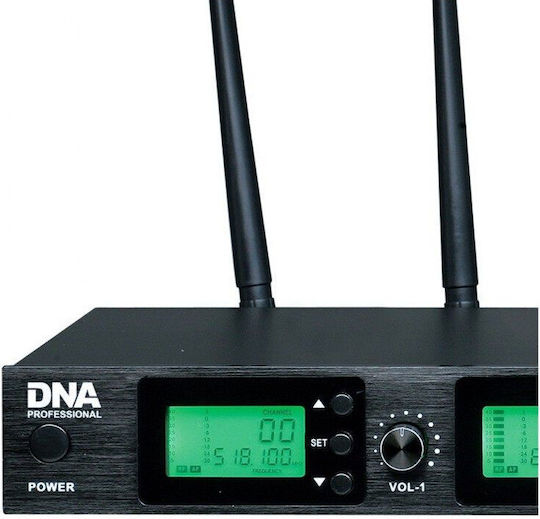 DNA RV-4 Σετ Ασύρματο Μικρόφωνο Χειρός