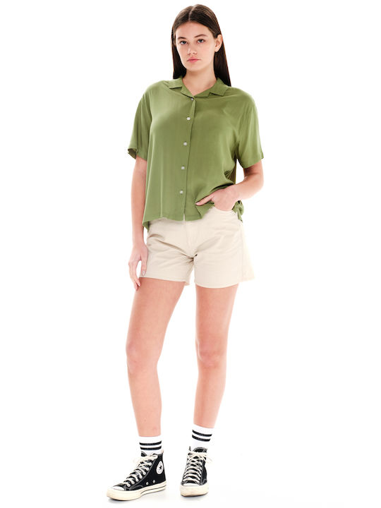 Women's Short Sleeve Shirt Green