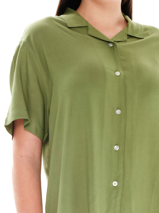 Women's Short Sleeve Shirt Green