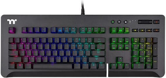 Thermaltake Level 20 GT RGB Gaming Mechanische Tastatur mit Razer Grün Schaltern und RGB-Beleuchtung (Englisch US)