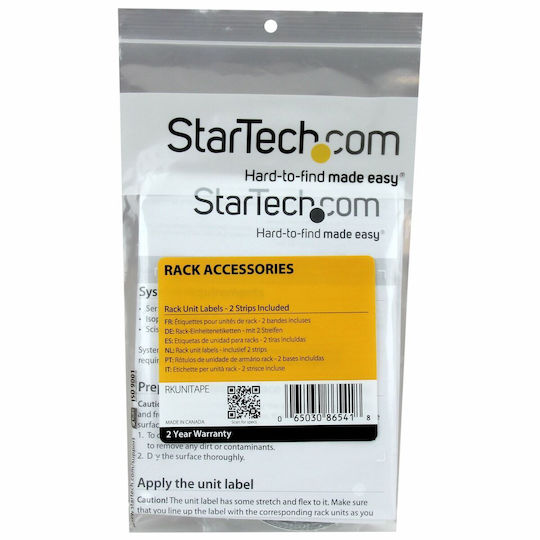 StarTech Rack Unit Label 679090 49Stück