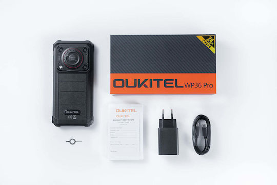 Oukitel WP36 Pro Dual SIM (6/256GB) Ανθεκτικό Smartphone Μαύρο