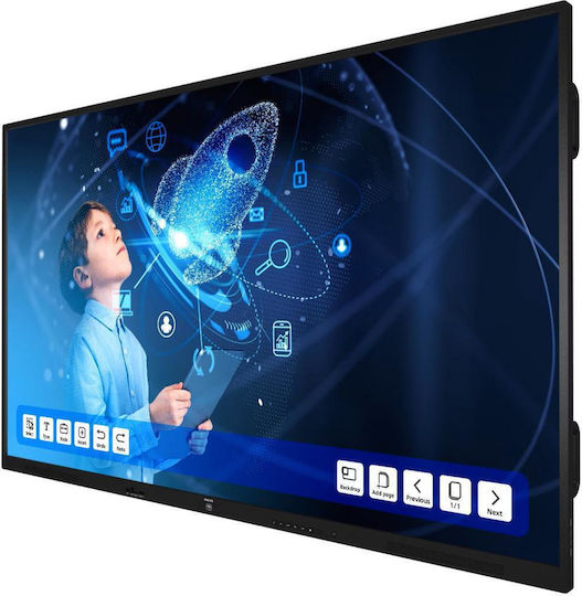 Philips Videowall Digitale Anzeigetafel LCD IPS 4K UHD 65 Zoll mit Touchscreen