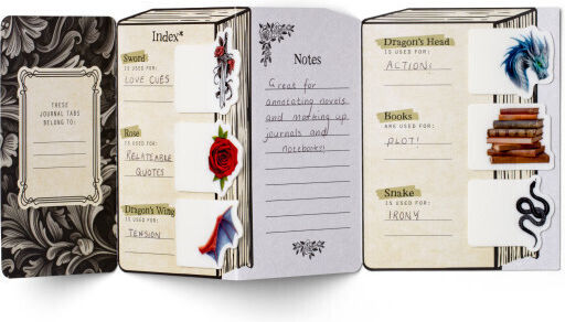 Σελιδοδείκτες If Eclectionery Journal Tabs Fantasy
