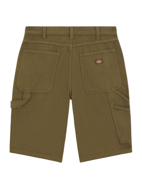 Garyville Men's Shorts Jeans Military Green