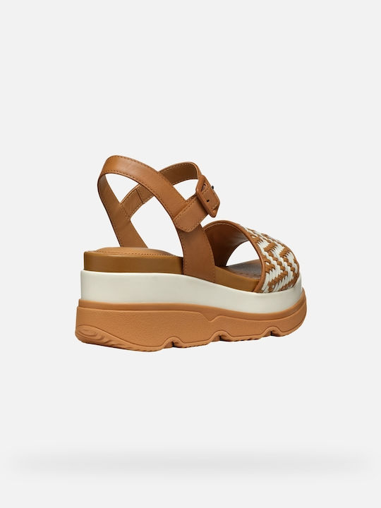 D Gardenia Women's Platform Shoes Brown