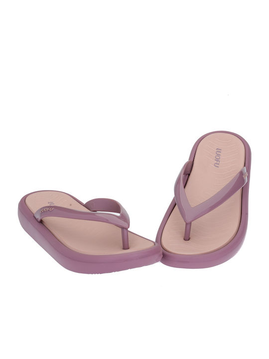 Frauen Flip Flops in Lila Farbe