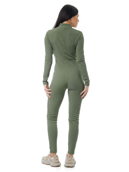 Женска Дългоръкава Цялостна Форма Khaki