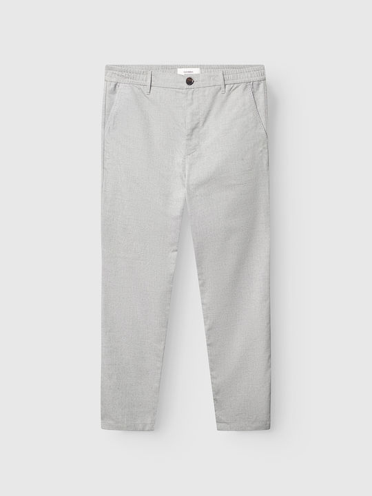 Monza Trousers Elastic Light Grey